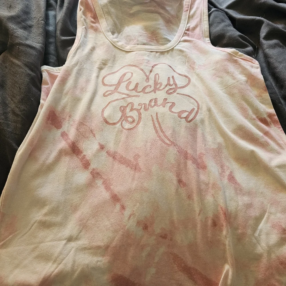 Lucky Brand Scoop Neck Tanktop Size M NWOT - Picture 1 of 3